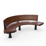 Скамейка Rail Road 01 внутренний радиус