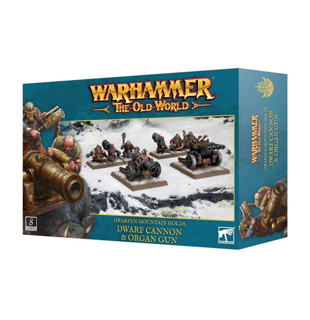 Warhammer The Old World - Mountain Holds - Dwarf Cannon & Organ Gun