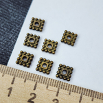 Разделитель для бусин, 6мм, античная бронза