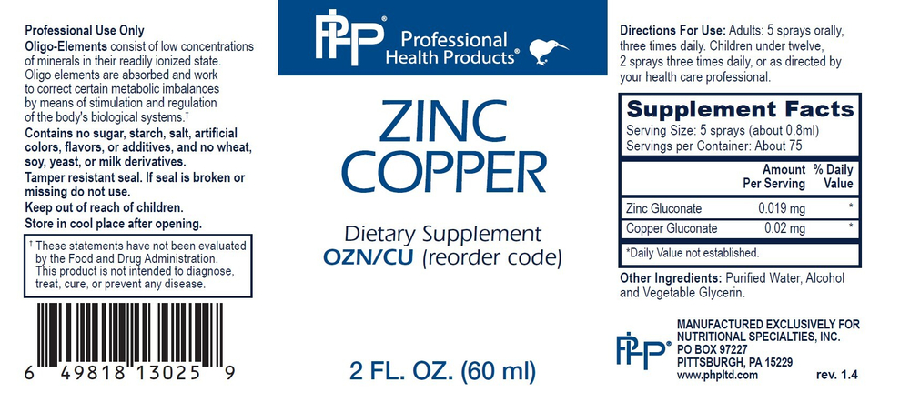 Zinc Copper
