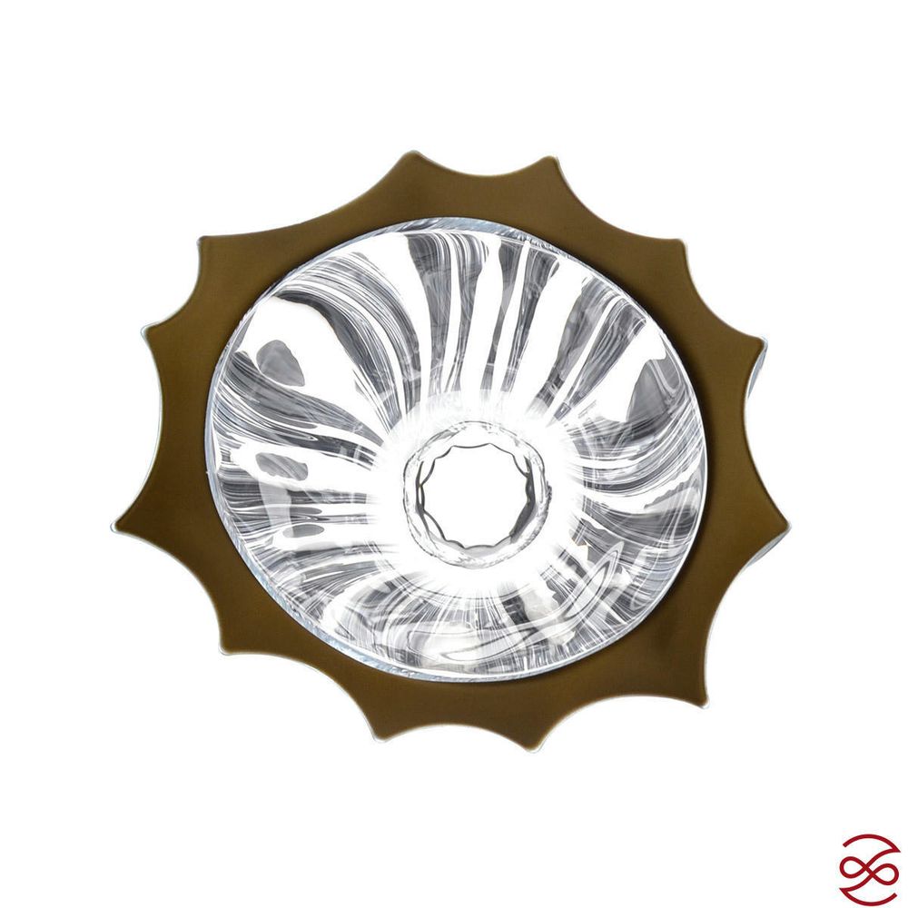 Ваза для цветов Aurum Crystal Plantica 32 см зол.