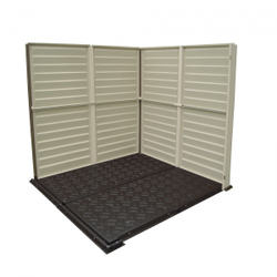 Сарай-хозблок пластиковый для дачи StoreMate Plus (234х313х186 см)