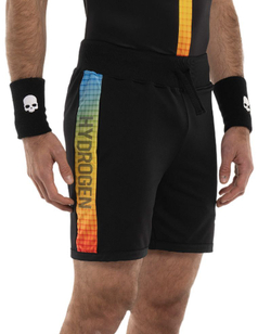 Мужские теннисные шорты Hydrogen Spectrum Tech Shorts - black