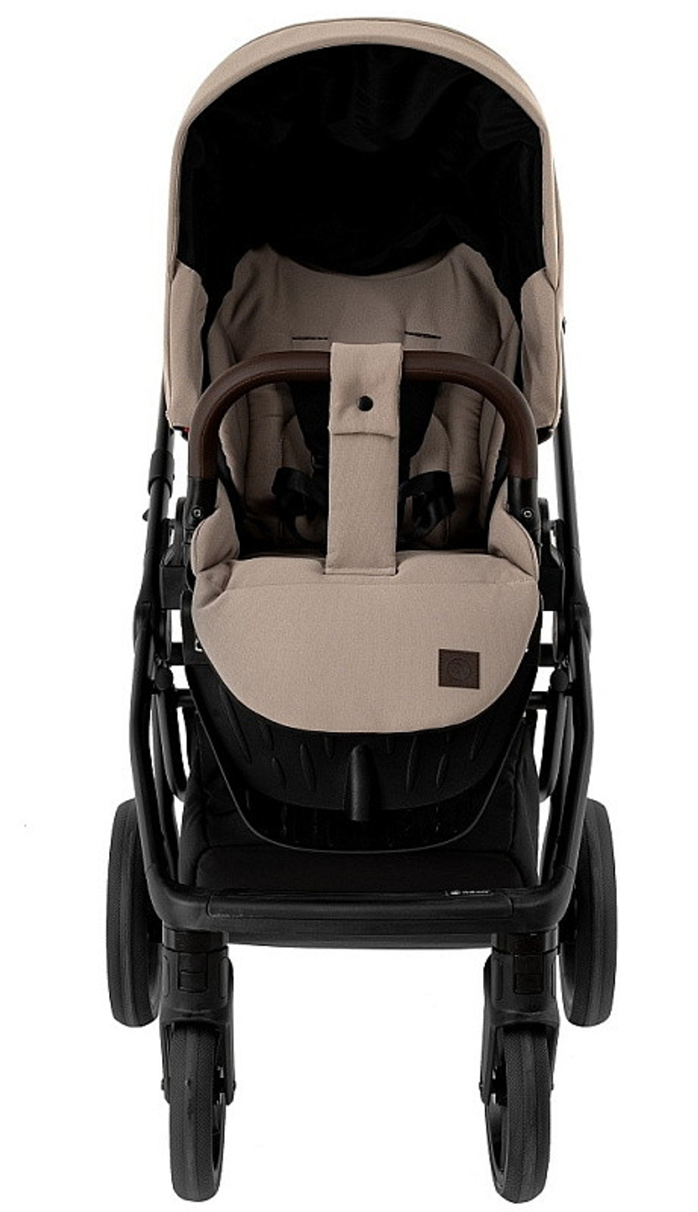 Детская коляска Roan Esso 3 в 1 с автокреслом Tutis Elo Lux EduSky Black ESS110/1 Hazel/Black