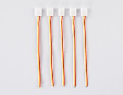 Ambrella Соединитель гибкий односторонний для светодиодной ленты 2835 12/24V (3 конт.) 150 мм GS7151 (5шт) LED Strip GS7151