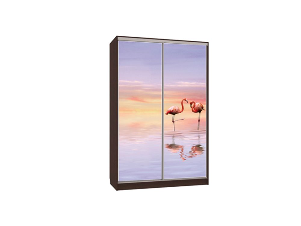 Шкаф-купе "Гранд-7 600 Фламинго" (венге), ЛДСП 16 мм, Мебельсон, г. Ижевск