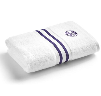 Полотенце теннисное Wimbledon Baseline Полотенце теннисное Set - white/purple