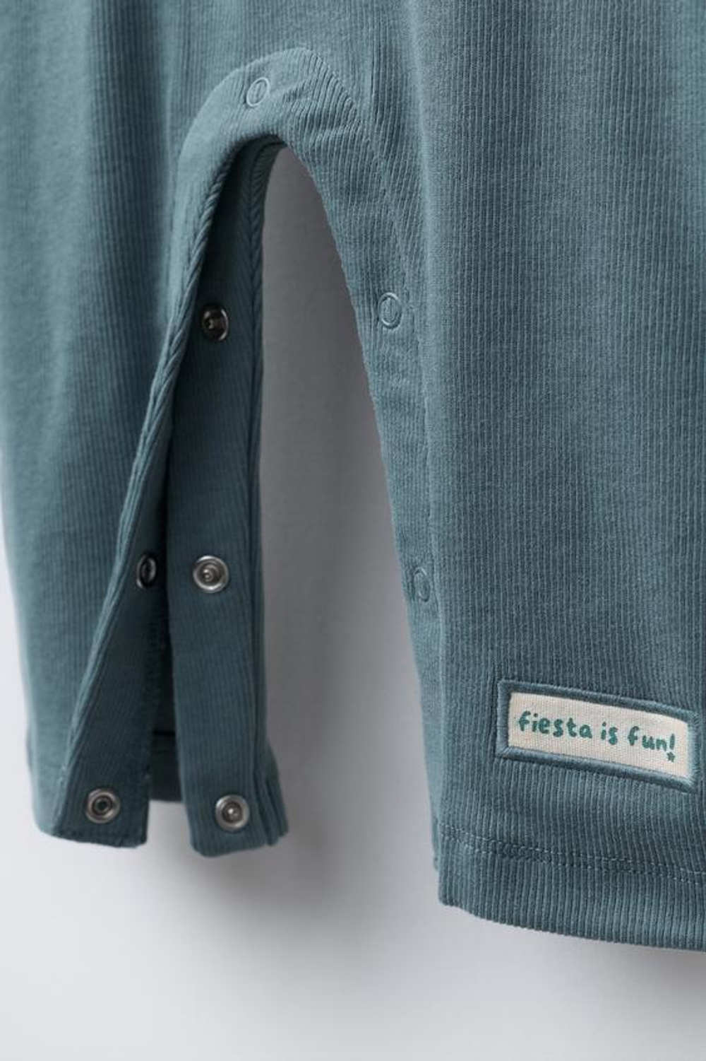 ZARA ДЛИННЫЙ КОМБИНЕЗОН В РУБЧИК, СИНИЙ