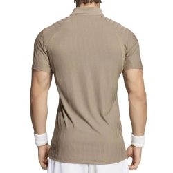 Мужское теннисное поло Adidas Climacool+ Airchill Freelift - khaki six