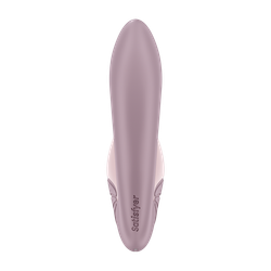 Вибратор с вакуумным стимулятором Satisfyer Supernova, розовый