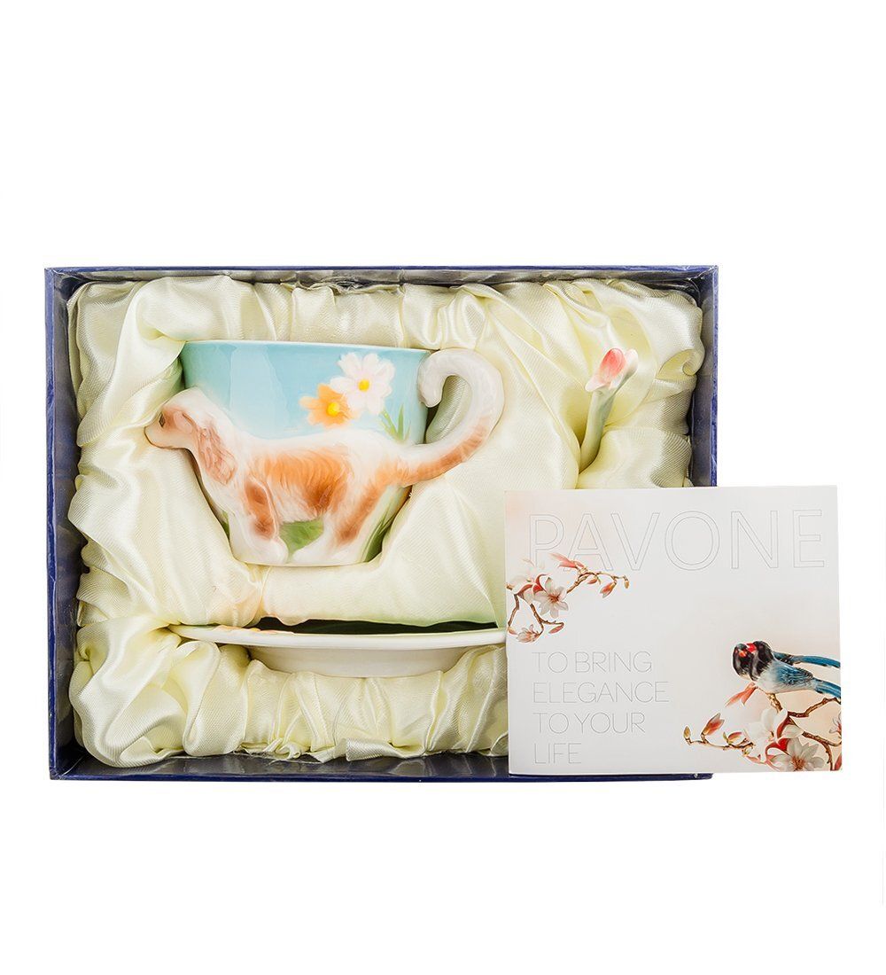 Pavone FM-69/ 4 Чайная пара «Спаниель»