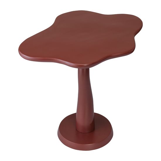 Столик приставной fluid, 56х49 см, сепия