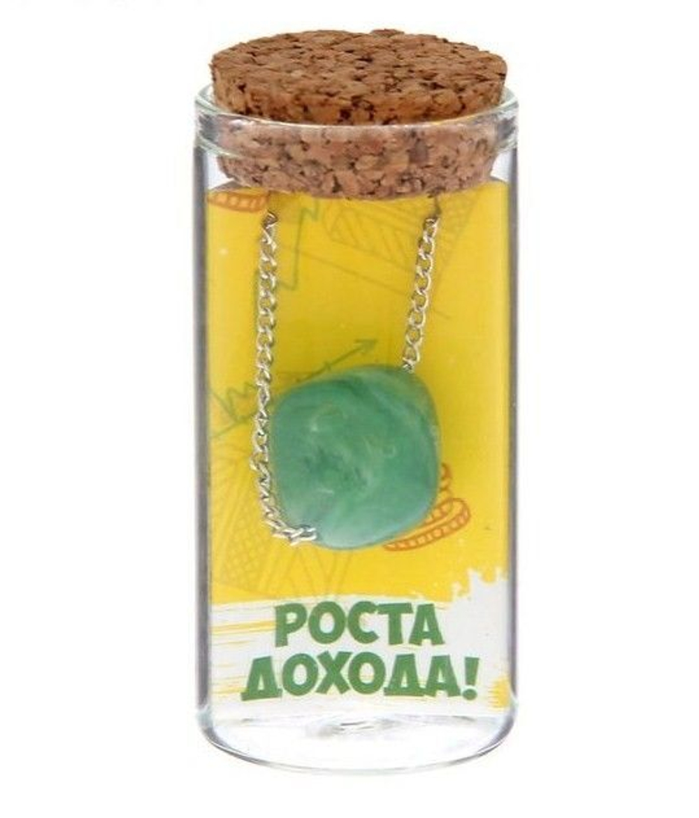 Капсула гаданий на открытке "Талисман Богатства"