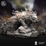 Grand Alliance Chaos Beasts of Chaos Jabberslythe миниатюра для dnd, днд, pathfinder, фентези, Настольная игра, НРИ, Варгейм, РПГ