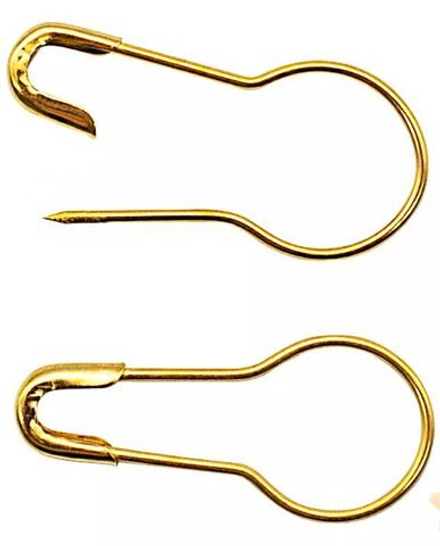 AC006 Булавки для этикеток в футляре, 100шт,золото Hobby Pro