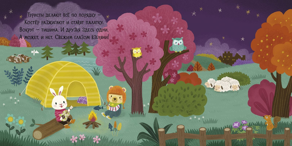 Поход с ночевкой. Тяни, толкай, крути, читай