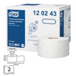Бумага туалетная 170 метров, TORK (Система T2) PREMIUM, 2-слойная, белая, КОМПЛЕКТ 12 рулонов.