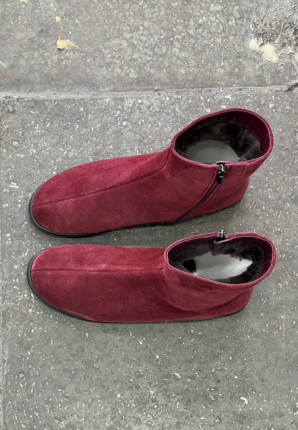 Ботинки // Bordo // Suede