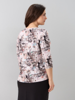 Лонгслив ЛНв-306/акварельгород-бежевый