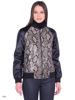 Куртка женская натуральная кожа, бомбер