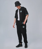 Short Sleeve Bomber Черный