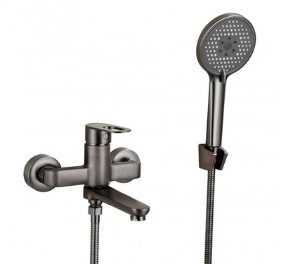 31018-P Смеситель для ванны (ГРАФИТ) HANSEN  (10/1шт)