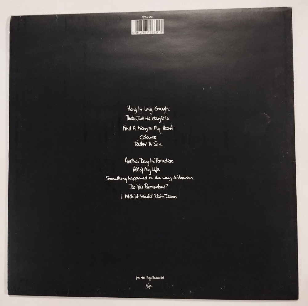 Винтажная виниловая пластинка LP Phil Collins But Seriously (UK 1989)