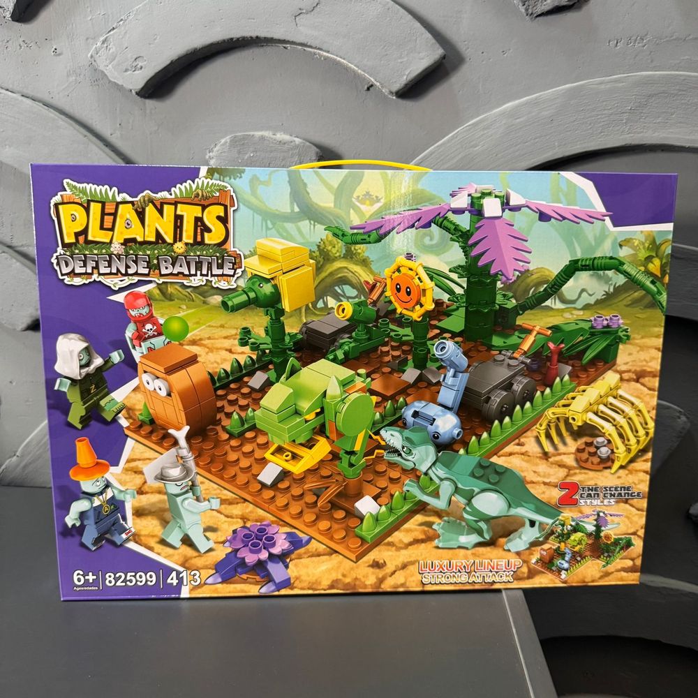 Конструктор "Plants vs. Zombies Purple"