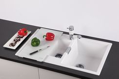 Мойка SCHOCK Eton 60 D Cristadur 860х510 магма