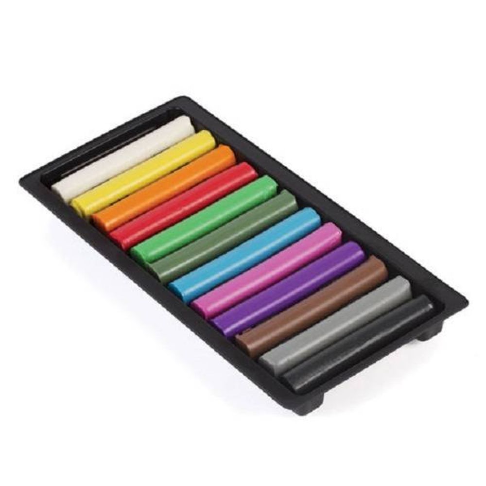 Пластилин 12 цветов Bic Kids, 120гр, мягкий, картон.упак.