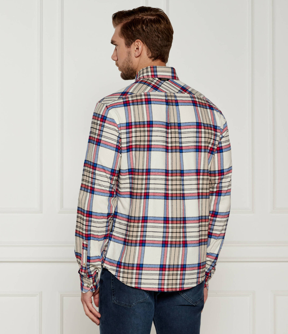 Рубашка Napapijri - экрю(NP0A4I2N)