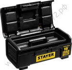 STAYER TOOLBOX-16, 390 х 210 х 160, пластиковый ящик для инструментов, Professional (38167-16)