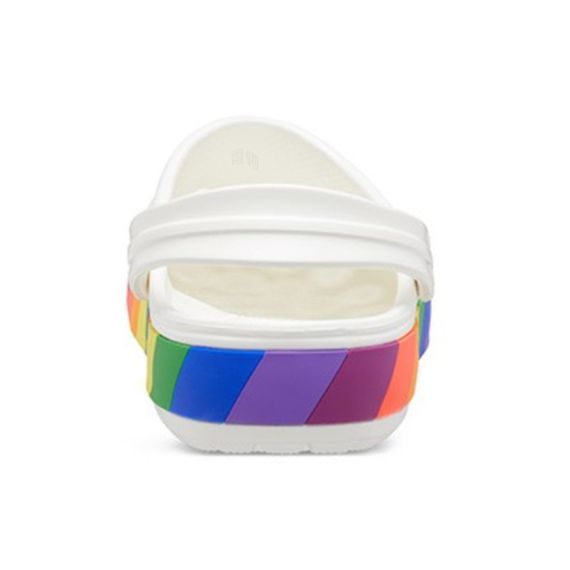 Crocs Rainbow Stripe 'White'