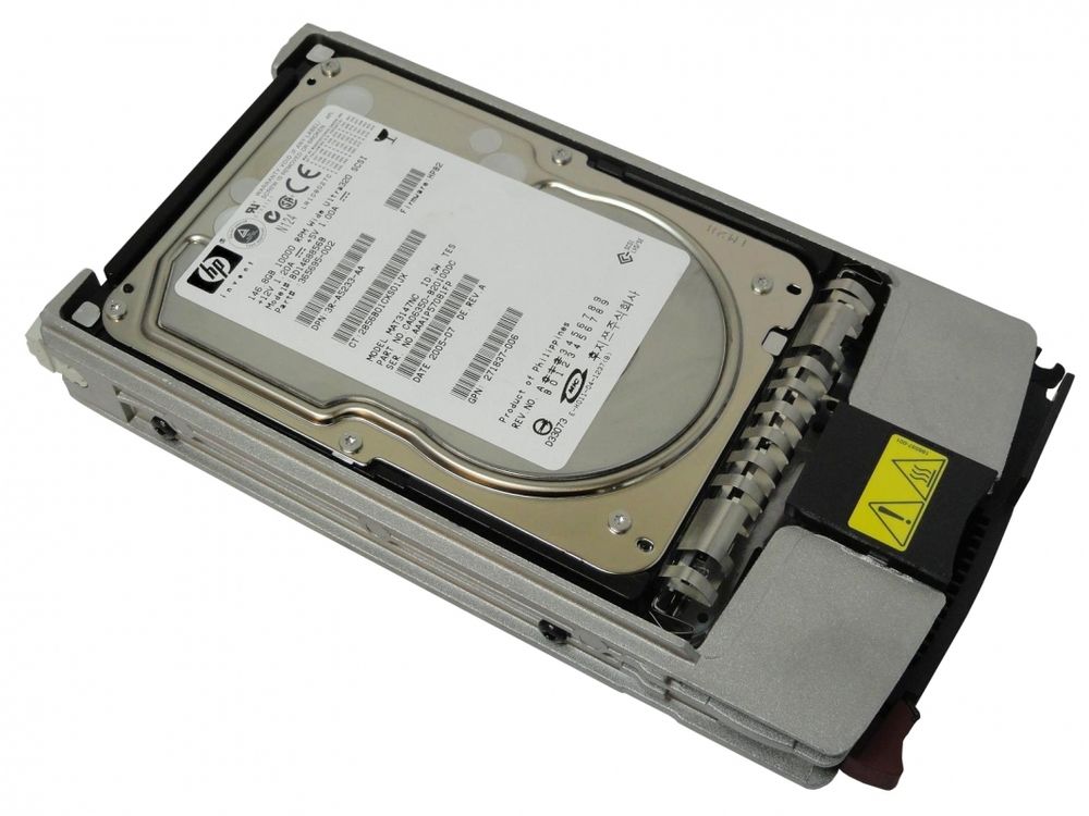 Жесткий диск HP SCSI 146Gb (10K/U320/Hot-Plug) 3R-A5093-AA