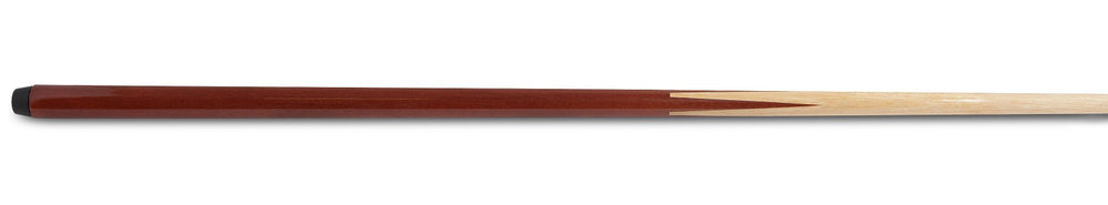 Бильярдный кий для русского бильярда Ратник, коричневый, цельный