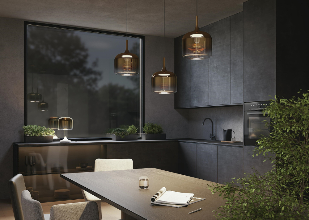 Подвесной светодиодный светильник Maytoni Spirito MOD286PL-L18G3K