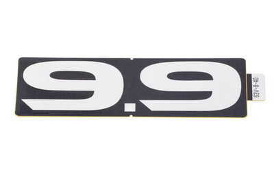 Наклейка 9.9 л.с. Yamaha 63V-42678-40-00