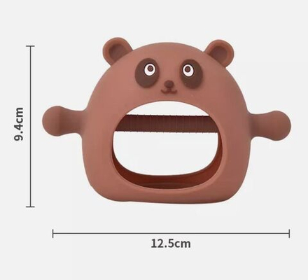 Детский силиконовый прорезыватель для зубов "Панда"