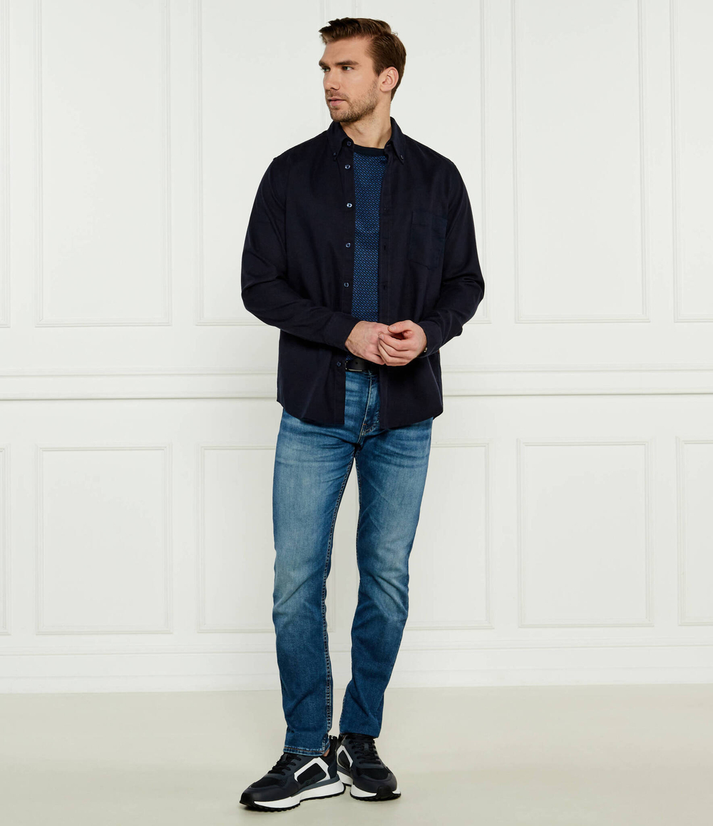 Рубашка Rickert_M BOSS ORANGE - темно-синий(50524875)