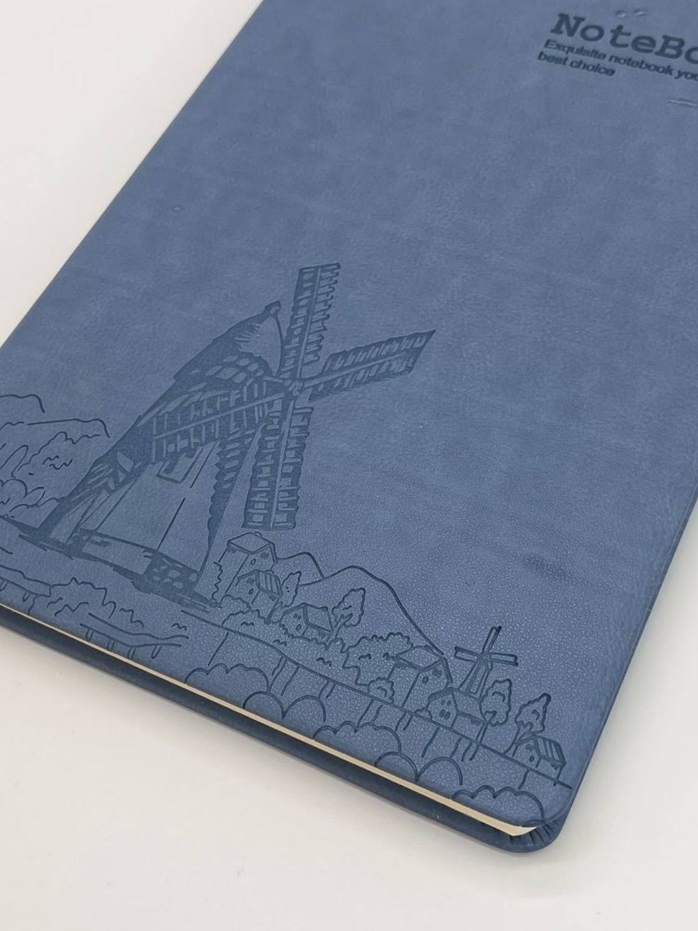 Блокнот 112 л. В5 25*17,5 см лин. сине-серый (7674-15)