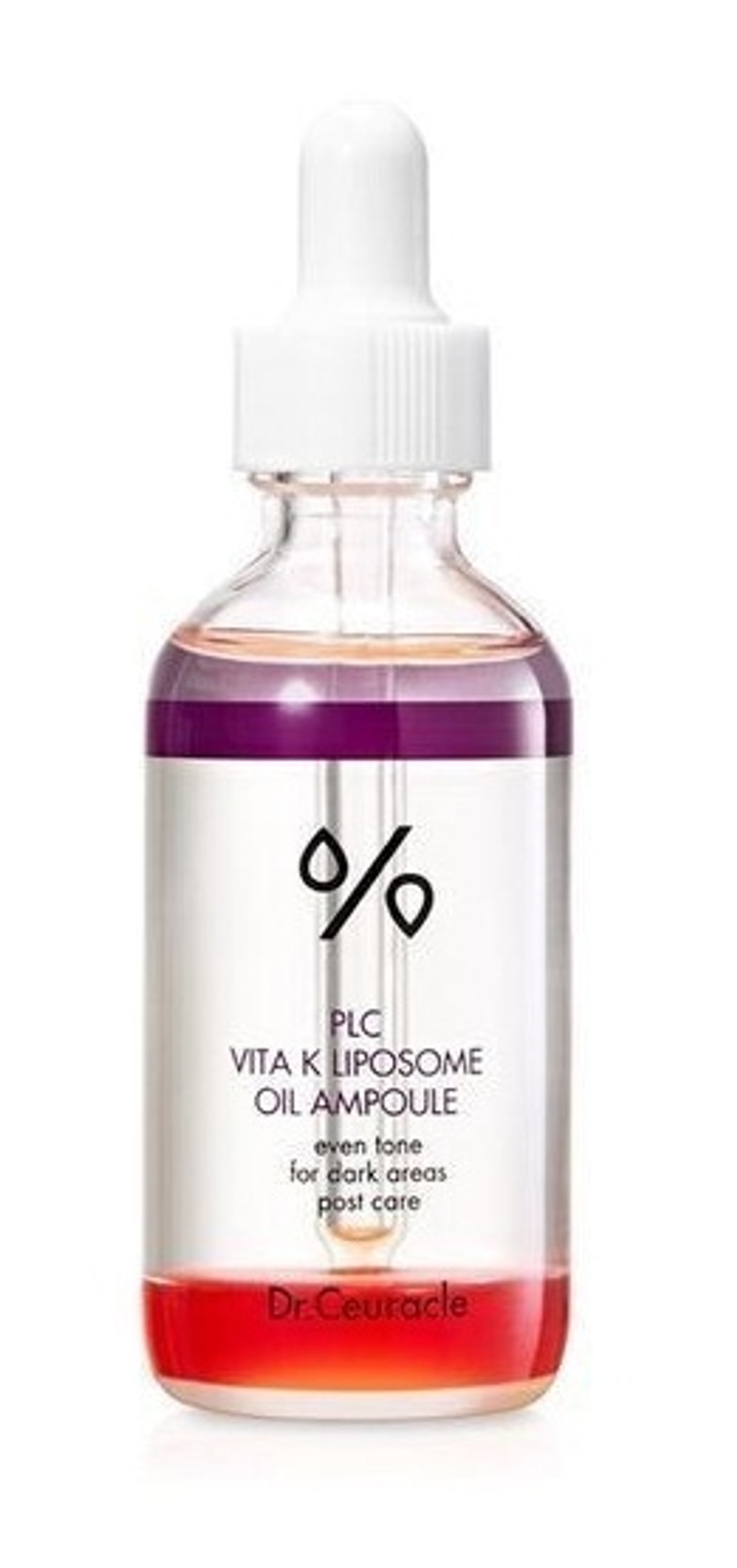 DR. CEURACLE Двухфазная липосомальная сыворотка с витамином/К PLC Vita K Liposome oil ampoule 50 мл