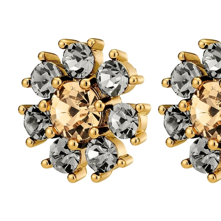 Серьги Dyrberg Kern AUDE SG GREY /GOLDEN 450097