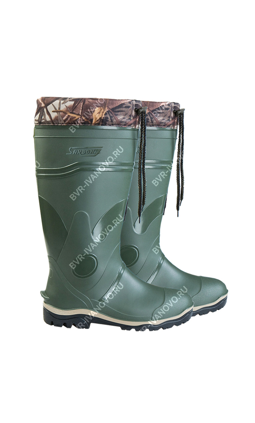 Сапоги мужские ПВХ с надставкой Сардоникс