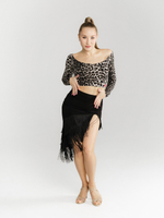 Топ для танцев со сборкой