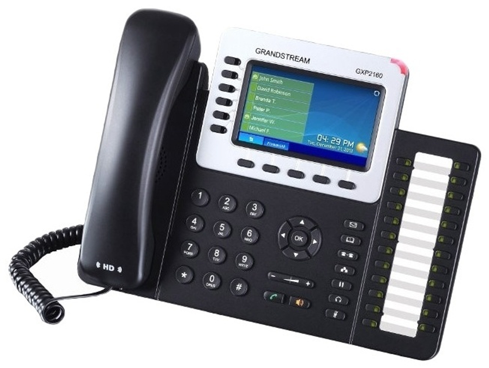 IP-телефон Grandstream GXP2160 черный