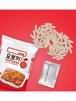 Токпокки Yopokki рисовые клёцки в сладко-остром соусе 240 г