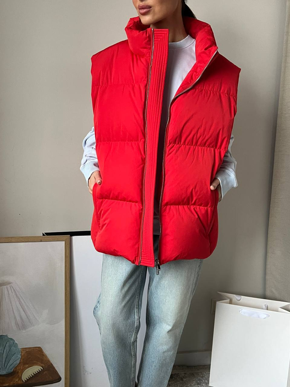 Пуховый жилет 12storeez, xl
