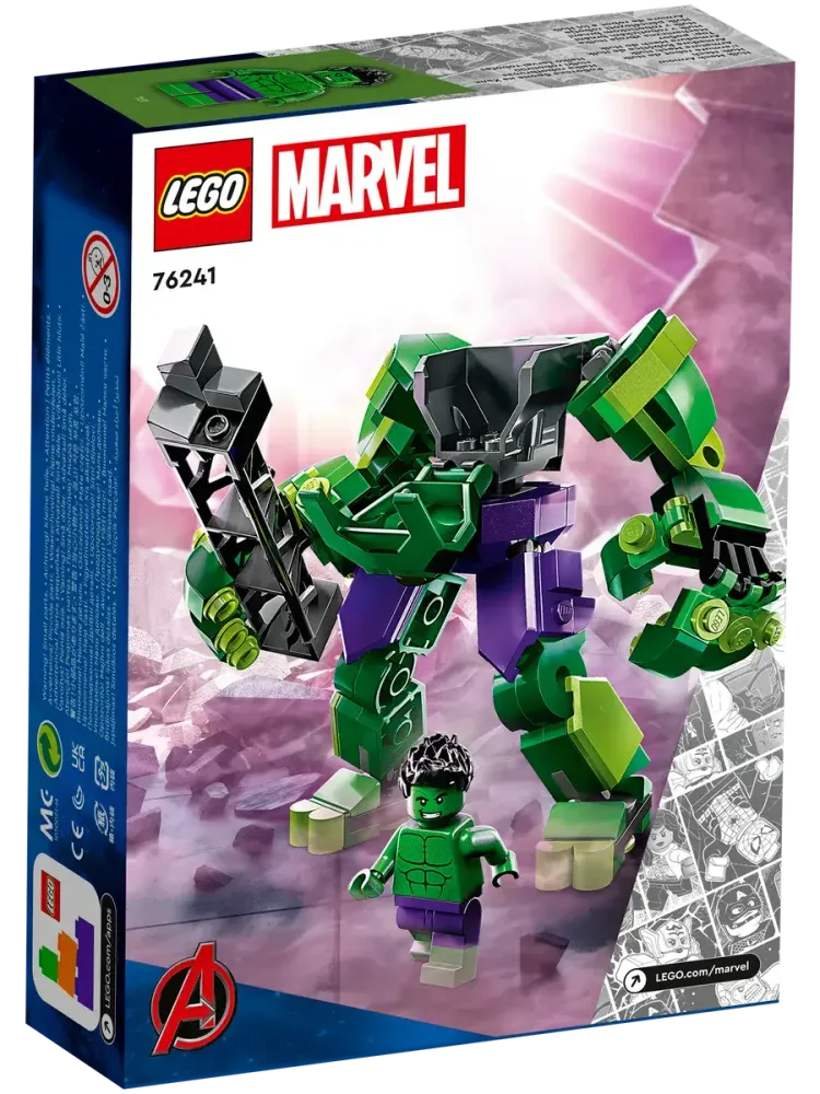 Конструктор Marvel Super Heroes 76421 Робо-броня Халка
