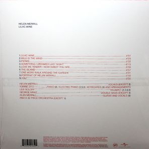 Helen Merrill / Lilac Wine (LP)