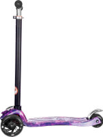 Самокат детский трехколесный Игрокат Dino Print Galaxy black